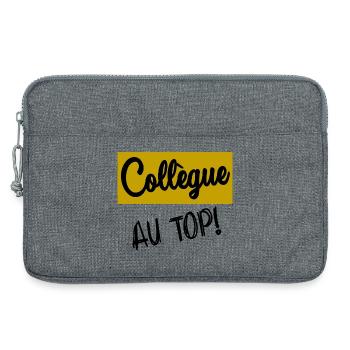 RUHESTAND. RUHESTAND. PENSIONIERT. SENIOR. OMA. OPA - Laptoptasche 13" - Grau meliert - Vorne