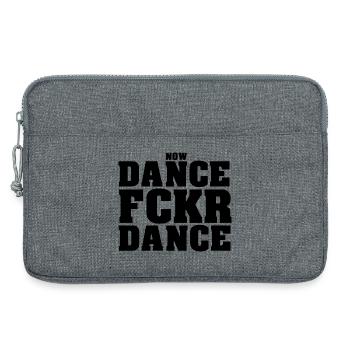 Dance Fckr Dance - Laptop bag 13" - heather grey - Front