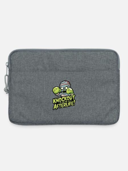 Knockout To The - Laptop bag 13" - heather grey