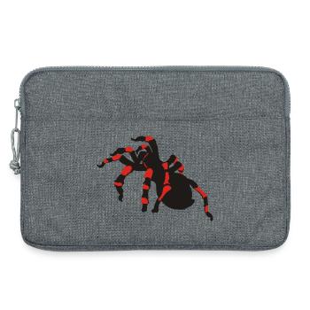 spinnen - Laptoptasche 13" - Grau meliert - Vorne