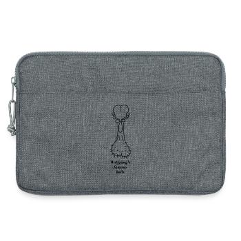 Wolfgangs famous balls - Laptoptasche 13" - Grau meliert - Vorne