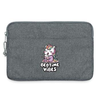 Vibrations du coucher - Sacoche pour ordinateur portable 13 pouces - gris chiné - Devant