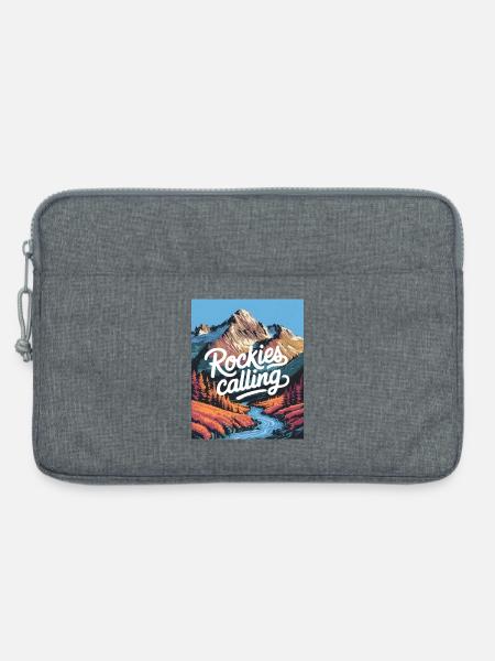 Rockies rufen - Laptoptasche 13" - Grau meliert