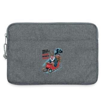Accidentally Write To Satan Instead Of Santa - Laptop bag 13" - heather grey - Front