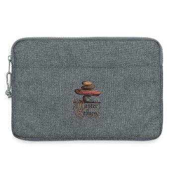 Meister der Steine - Laptoptasche 13" - Grau meliert - Vorne
