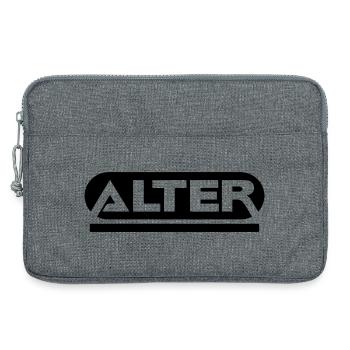 Alter - Laptoptasche 13" - Grau meliert - Vorne