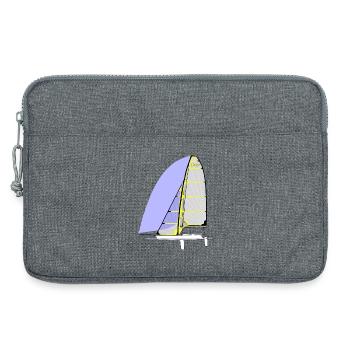 49er - Laptoptasche 13" - Grau meliert - Vorne