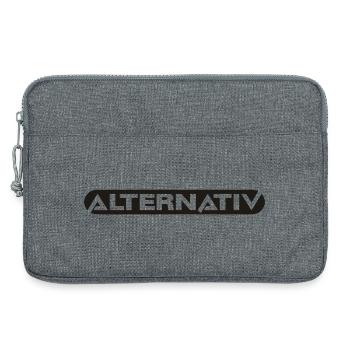 Alternativ inveriert - Laptoptasche 13" - Grau meliert - Vorne