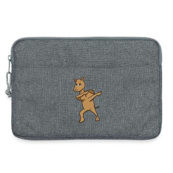 Dab Camel - Laptoptasche 13" - Grau meliert - Vorne