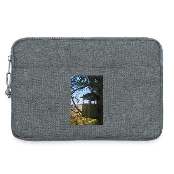 Glottertal Hochsitz Poster - Laptoptasche 13" - Grau meliert - Vorne