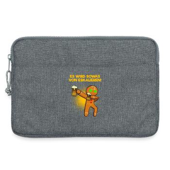 Es Wird Sowas Von Eskalieren Lustig Dabbing - Laptoptasche 13" - Grau meliert - Vorne