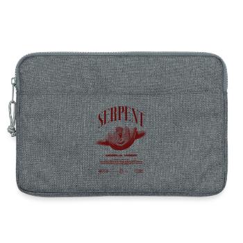 Green Tree Python Modern Reptile Keeper Streetwear - Laptoptasche 13" - Grau meliert - Vorne
