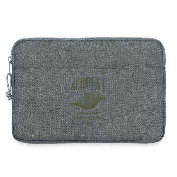 Green Tree Python Modern Reptile Keeper Streetwear - Laptoptasche 13" - Grau meliert - Vorne