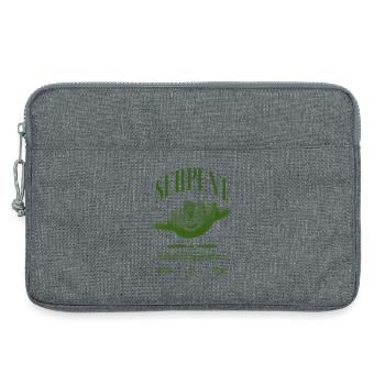 Green Tree Python Modern Reptile Keeper Streetwear - Laptoptasche 13" - Grau meliert - Vorne
