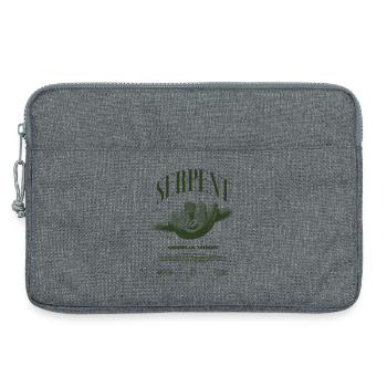 Green Tree Python Modern Reptile Keeper Streetwear - Laptoptasche 13" - Grau meliert - Vorne