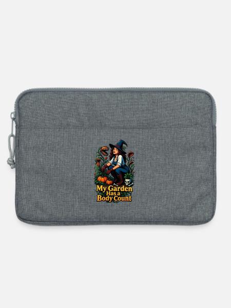 Hexengarten Body Count - Laptoptasche 13" - Grau meliert