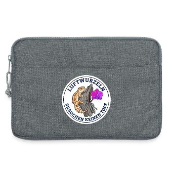 Luftwurzeln Brauchen Keinen Topf Orchidee - Laptoptasche 13" - Grau meliert - Vorne