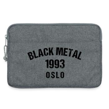 Black Metal 1993 Oslo - Laptoptasche 13" - Grau meliert - Vorne