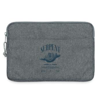 Green Tree Python Modern Reptile Keeper Streetwear - Laptoptasche 13" - Grau meliert - Vorne