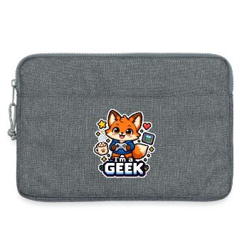 ICH BIN EIN NERD - Renard Coffee - Laptoptasche 13" - Grau meliert - Vorne