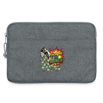 Show_me_the_money - Laptoptasche 13" - Grau meliert - Vorne