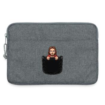 Jesus - Its my birthday - Laptoptasche 13" - Grau meliert - Vorne