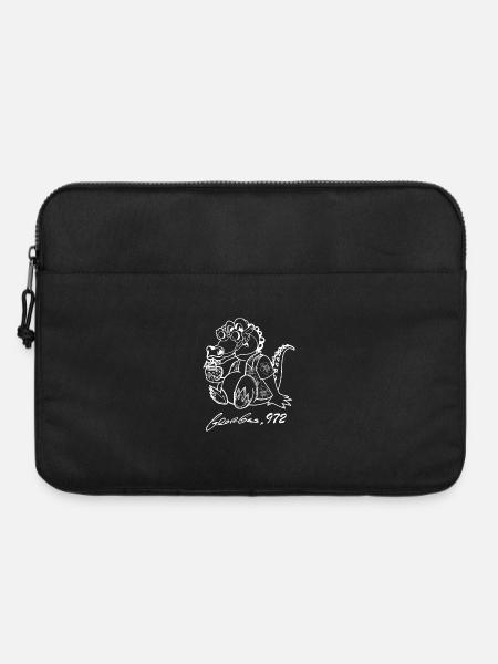 Georges Basic Weiß - Laptoptasche 15" - Schwarz