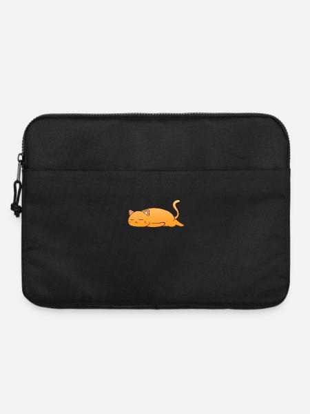Sleeping Cat - Laptoptasche 15" - Schwarz