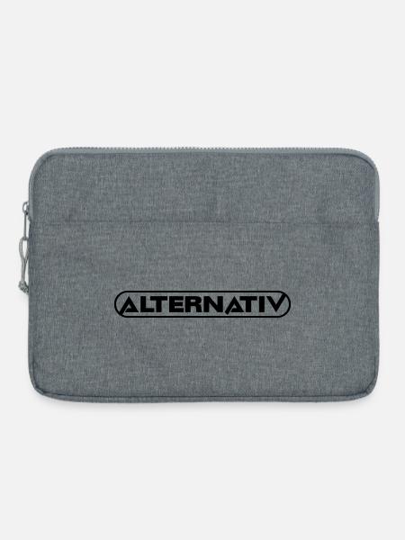 Alternativ - Laptoptasche 15" - Grau meliert