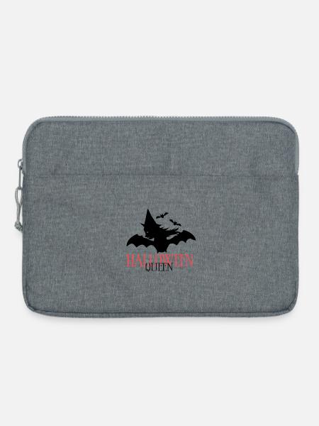 Hexe Halloween - Laptoptasche 15" - Grau meliert
