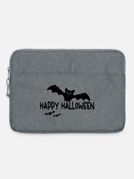 Happy Halloween - Laptoptasche 15" - Grau meliert