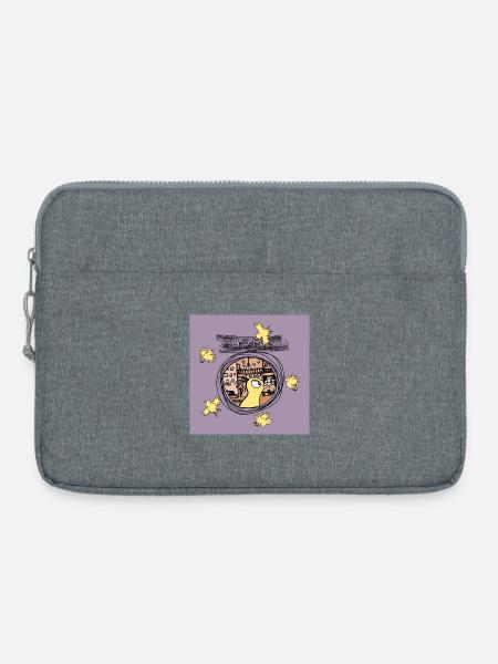 Vogelnest - Laptoptasche 15" - Grau meliert