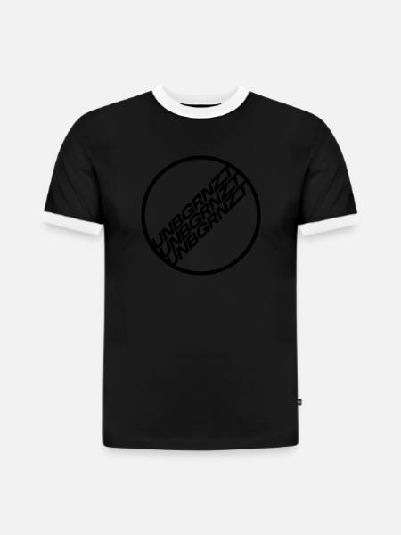 UNBGRNZT 2025 - Slim Fit Men's Organic Contrast T-Shirt -