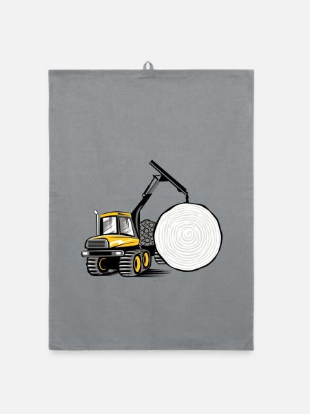 Spediteur T-Shirts, Hoodies, Geschenke - Organic Geschirrtuch - Grau