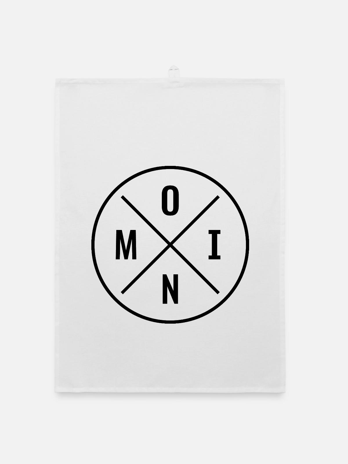MOIN - Organic Geschirrtuch - Weiß - Vorne