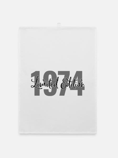 Limited Edition 1974 - Organic Geschirrtuch - Weiß