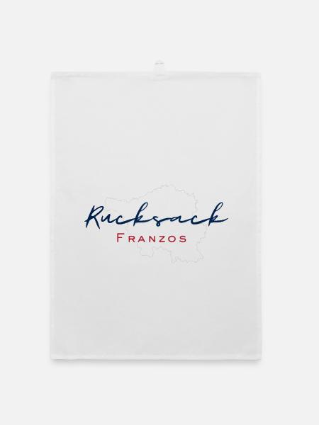 Rucksack Franzos - Organic Geschirrtuch - Weiß - Vorne