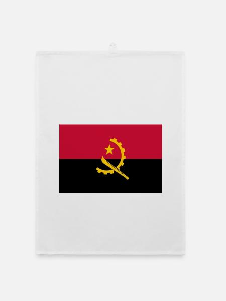 Angola - Organic Geschirrtuch - Weiß - Vorne