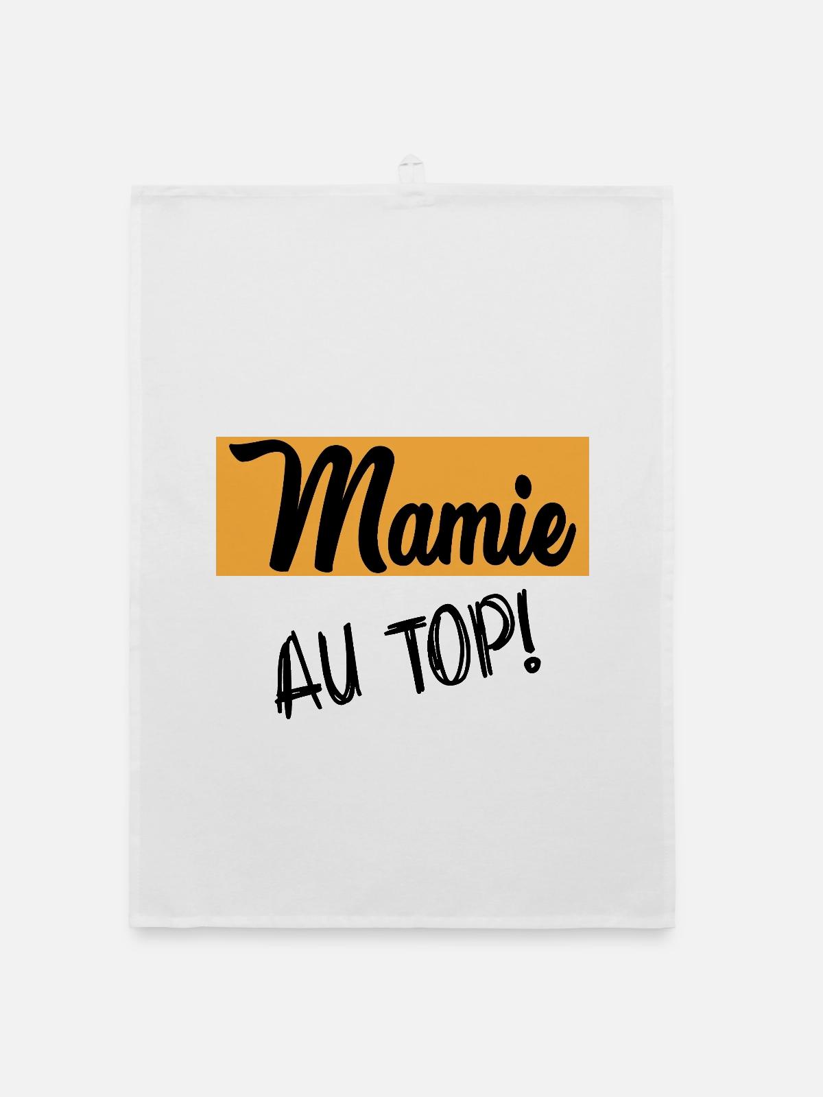 granny - Organic dish towel - white - Front