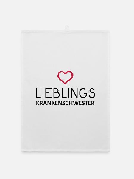 Krankenschwester - Organic Geschirrtuch - Weiß - Vorne