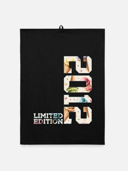 SOMMER LIMITED EDITION 2012 EIS 14. GEBURTSTAG - Organic dish towel - black - Front