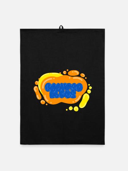 Calypso Blous - Calypso Blous - Organic Geschirrtuch - Schwarz