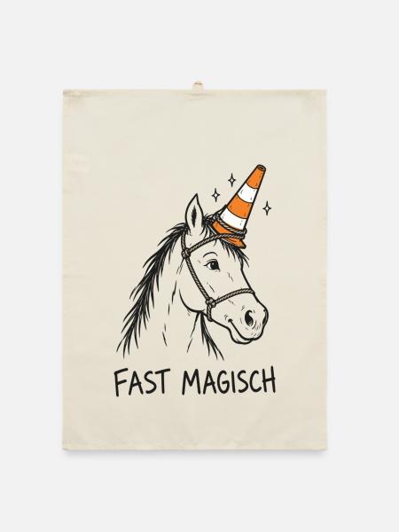 fast magisch - Organic Geschirrtuch - Natur - Vorne