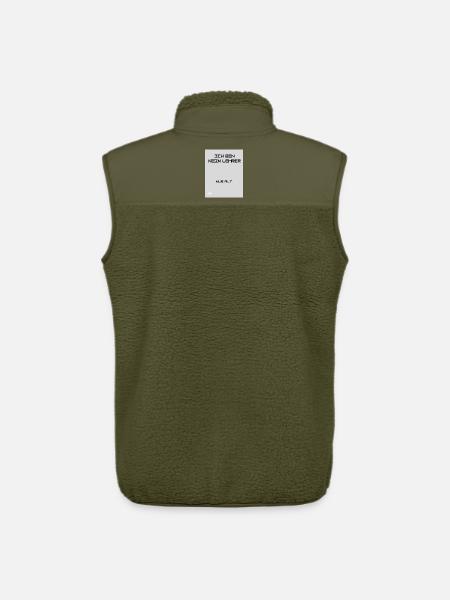 Lehrer - Unisex Sherpaweste von Stanley/Stella - Khaki