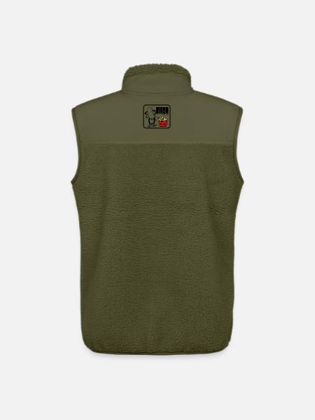 Mit Mayo - Unisex Sherpaweste von Stanley/Stella - Khaki