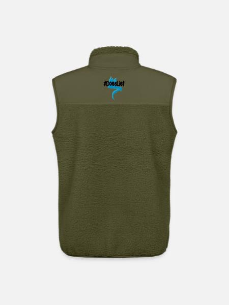 Does lief - express your heart - respect - Unisex Sherpa Gilet by Stanley/Stella - khaki