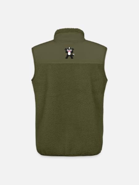 Badger - Unisex Sherpa Gilet by Stanley/Stella - khaki