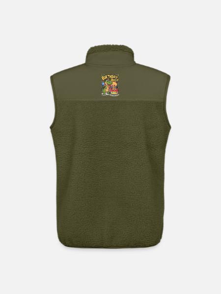 Birthday Boy - Unisex Sherpa Gilet by Stanley/Stella - khaki
