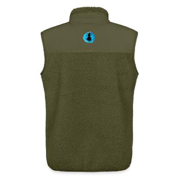 Alice Im Untergrund - - Unisex Sherpaweste von Stanley/Stella - Khaki - Hinten - AI Model Male 178 light (178cm)