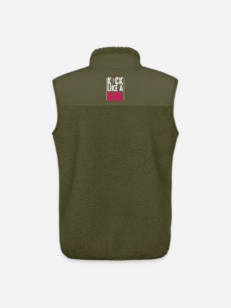 Kickboxing - Unisex Sherpaweste von Stanley/Stella - Khaki